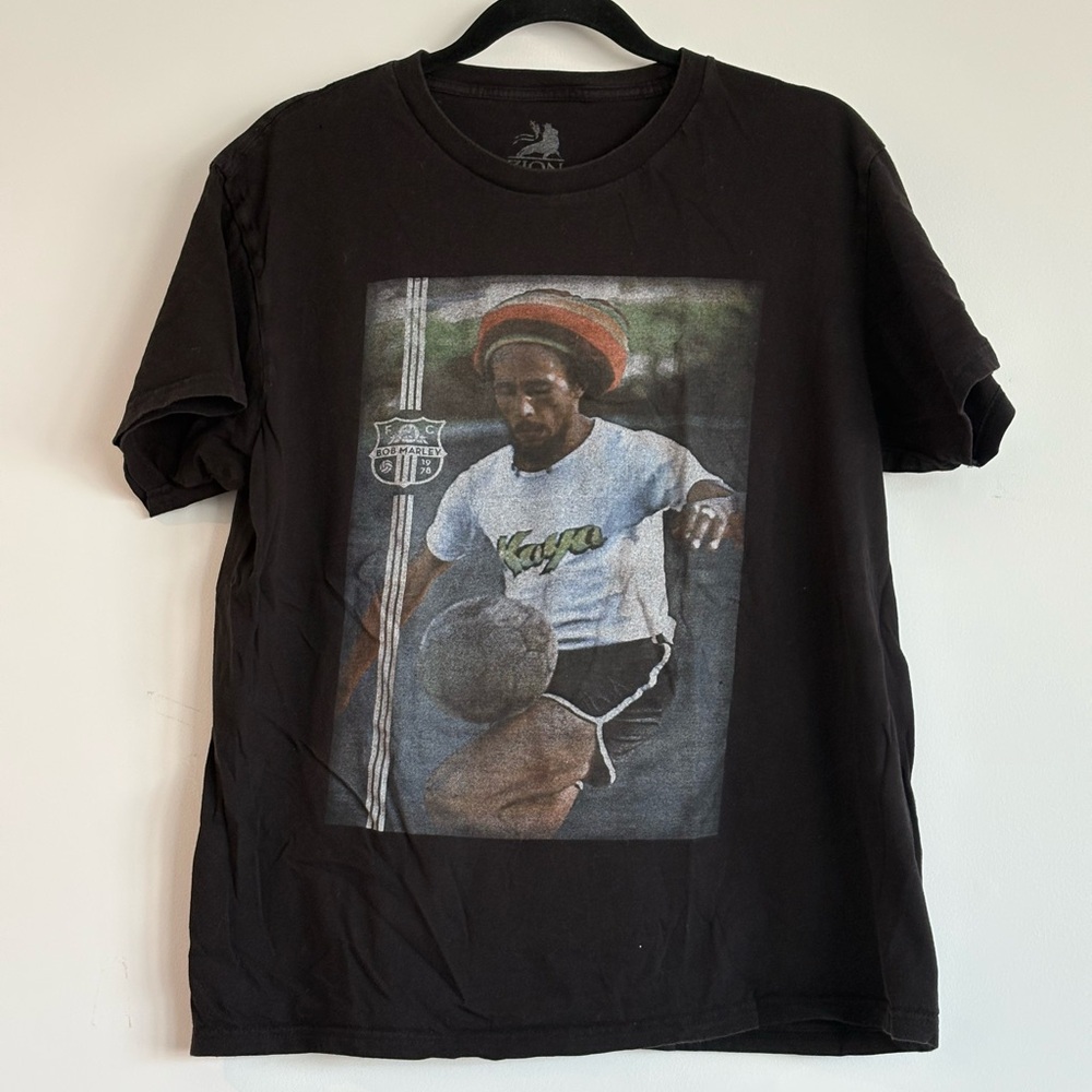 Zion Rootswear Black Graphic Tee
